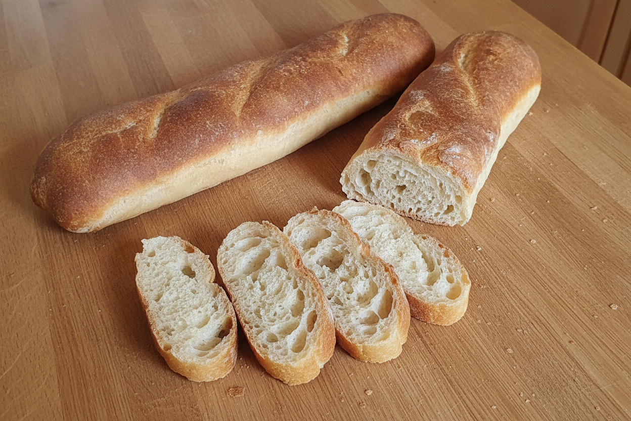 Baguette fatte in casa