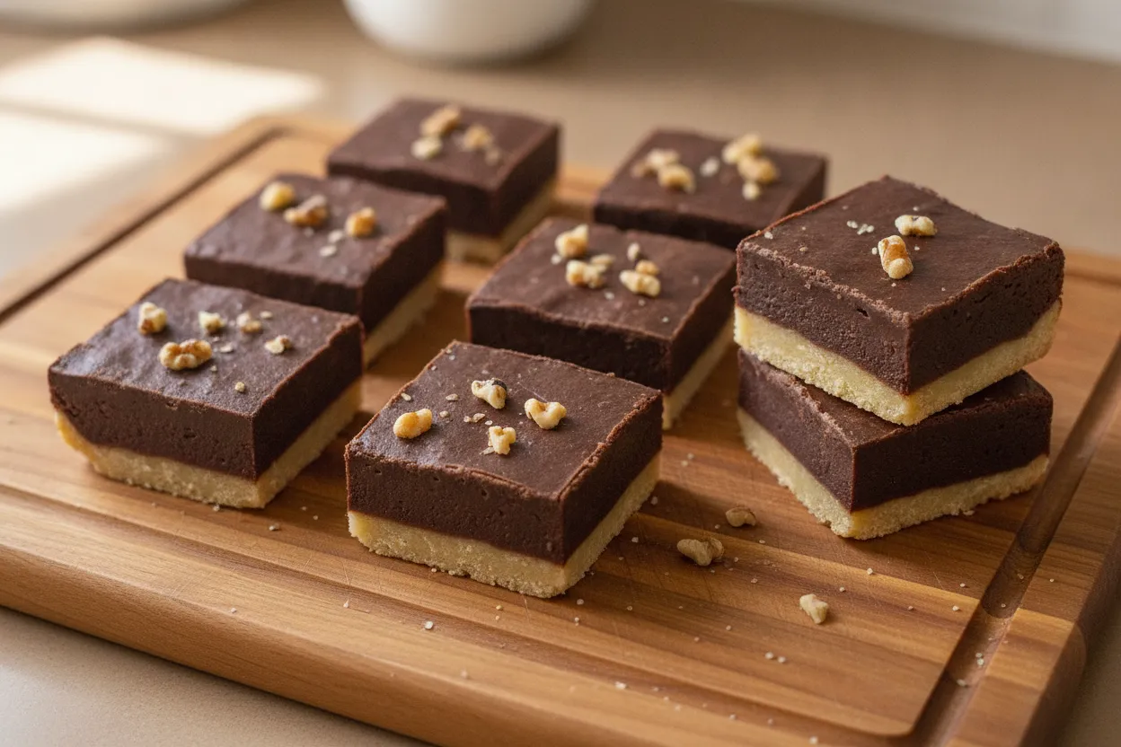 Barrette al cioccolato cremoso
