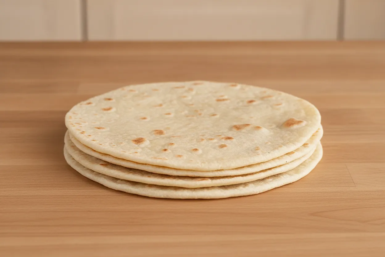 Base per piadine (impasto con lo strutto)