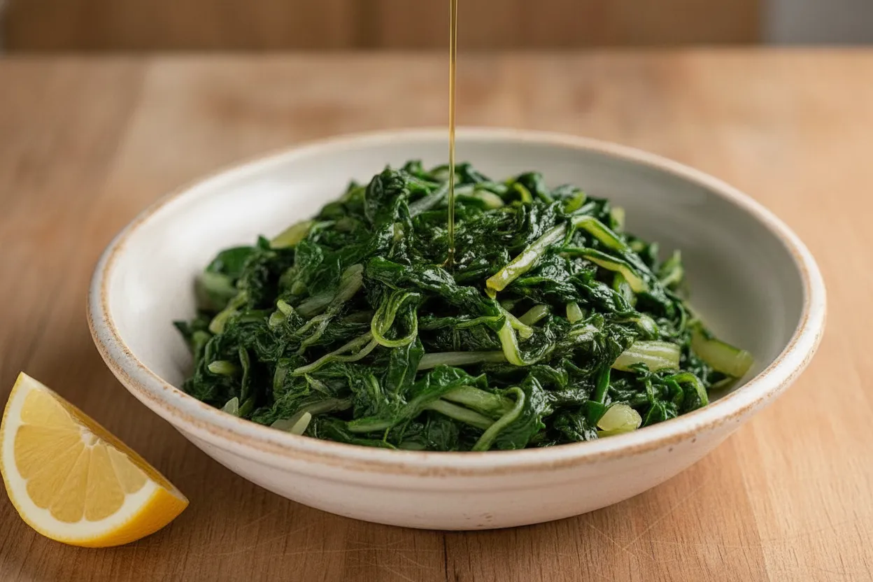 Bietola olio e limone