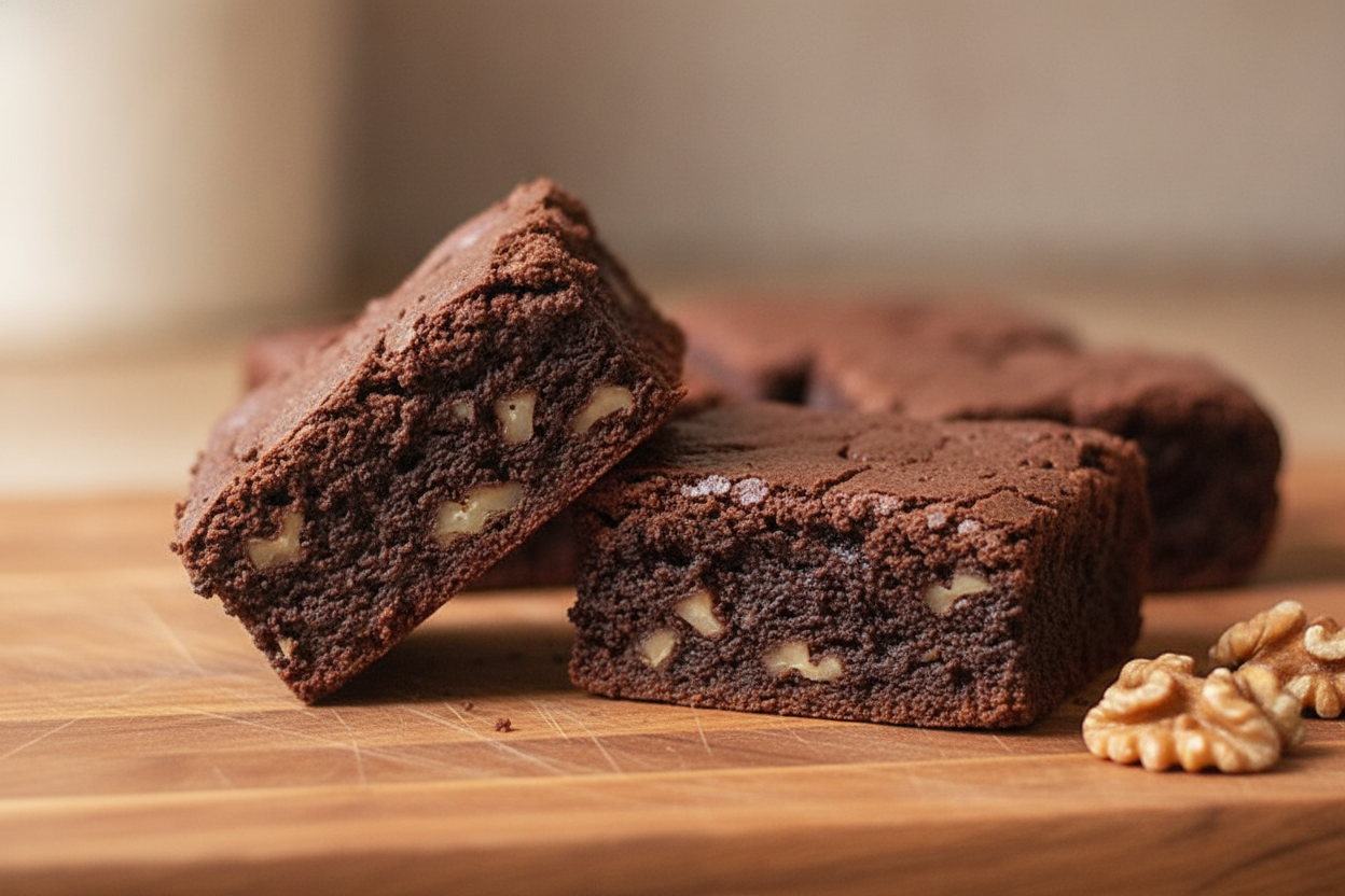 Brownies morbidissimi con olio