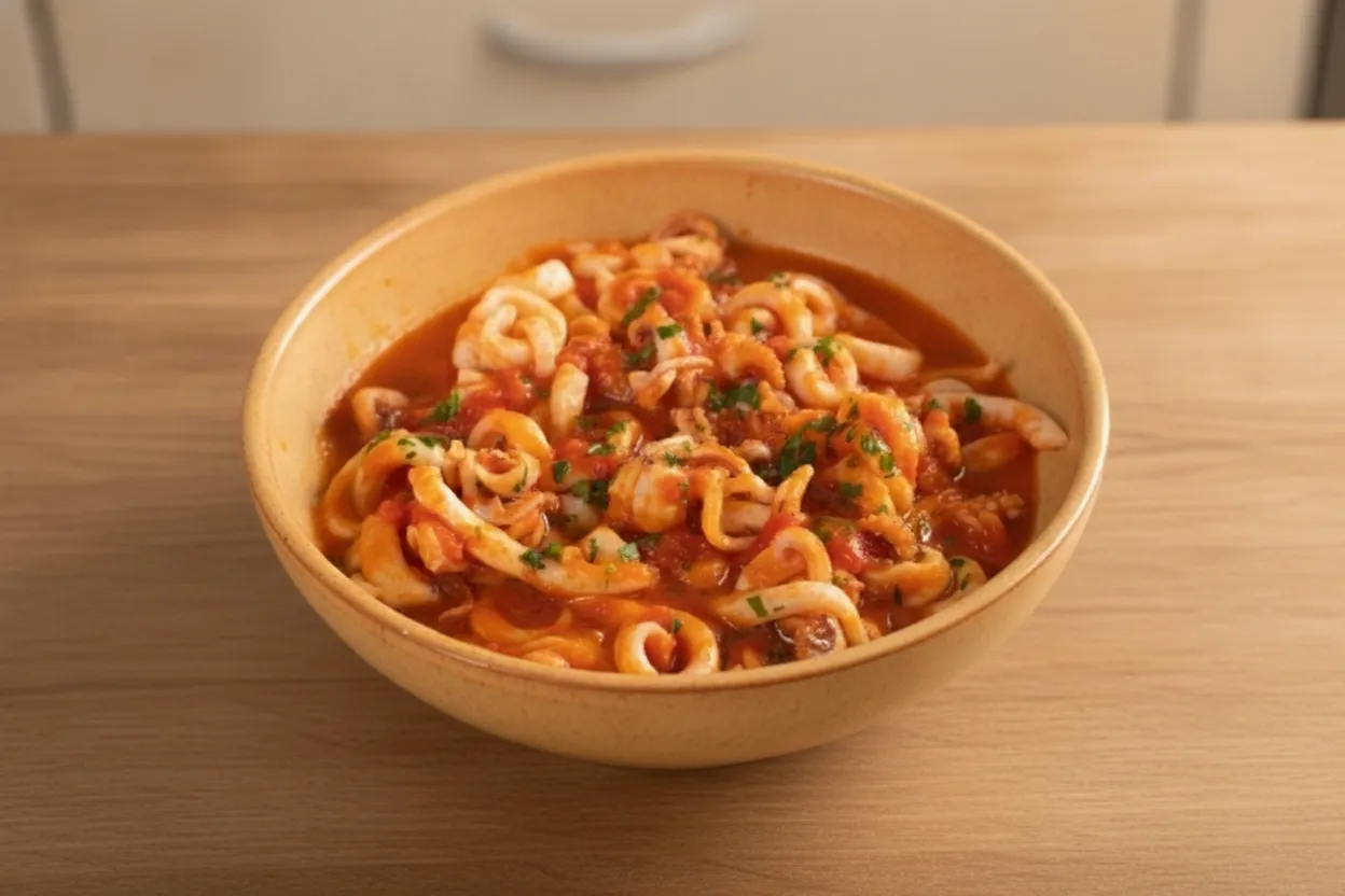 Calamari in umido
