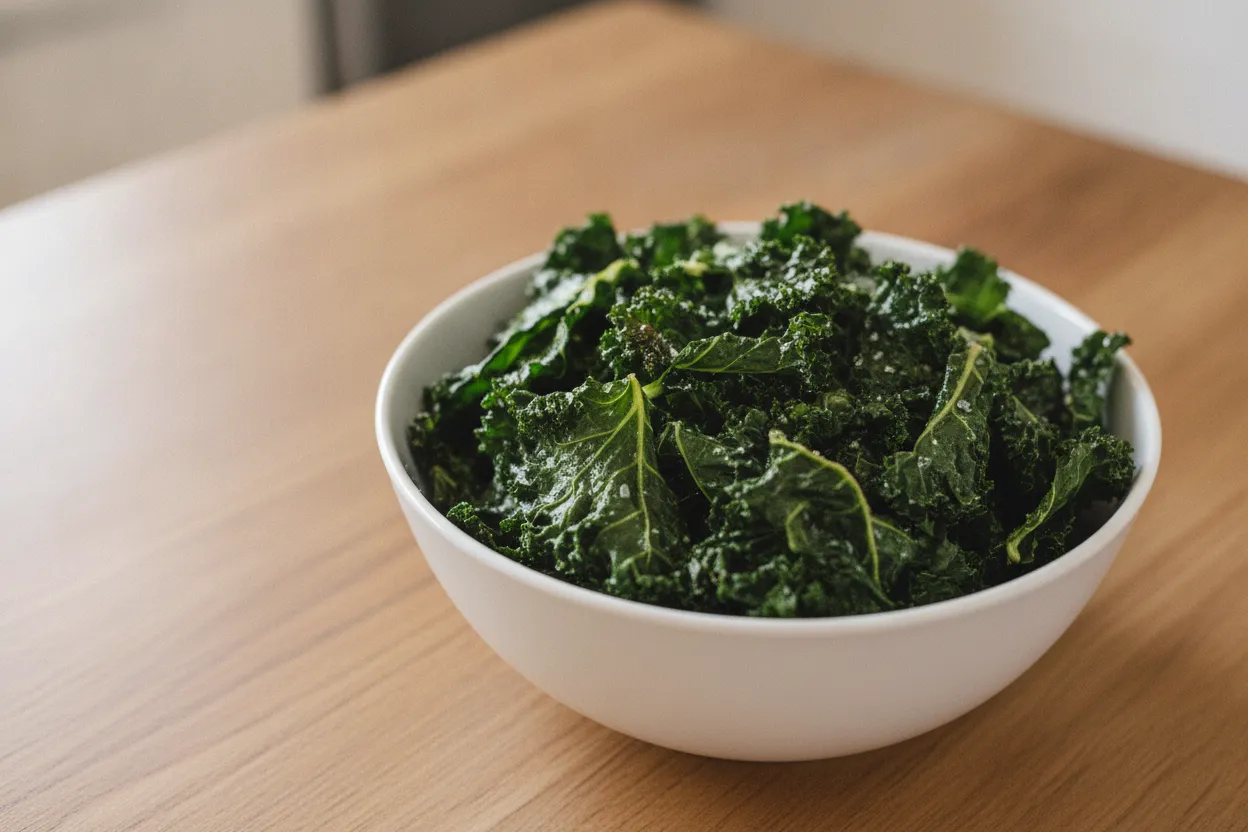 Chips di cavolo nero