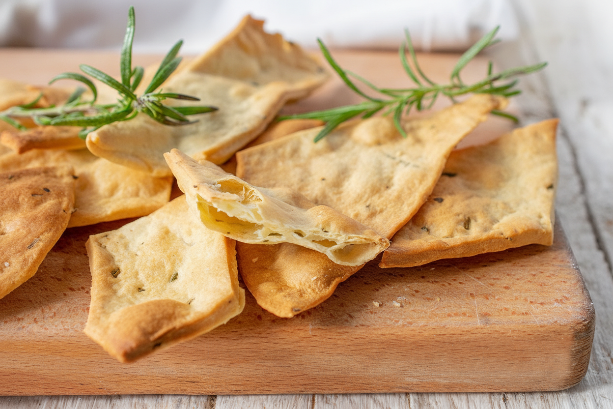 Crackers al rosmarino