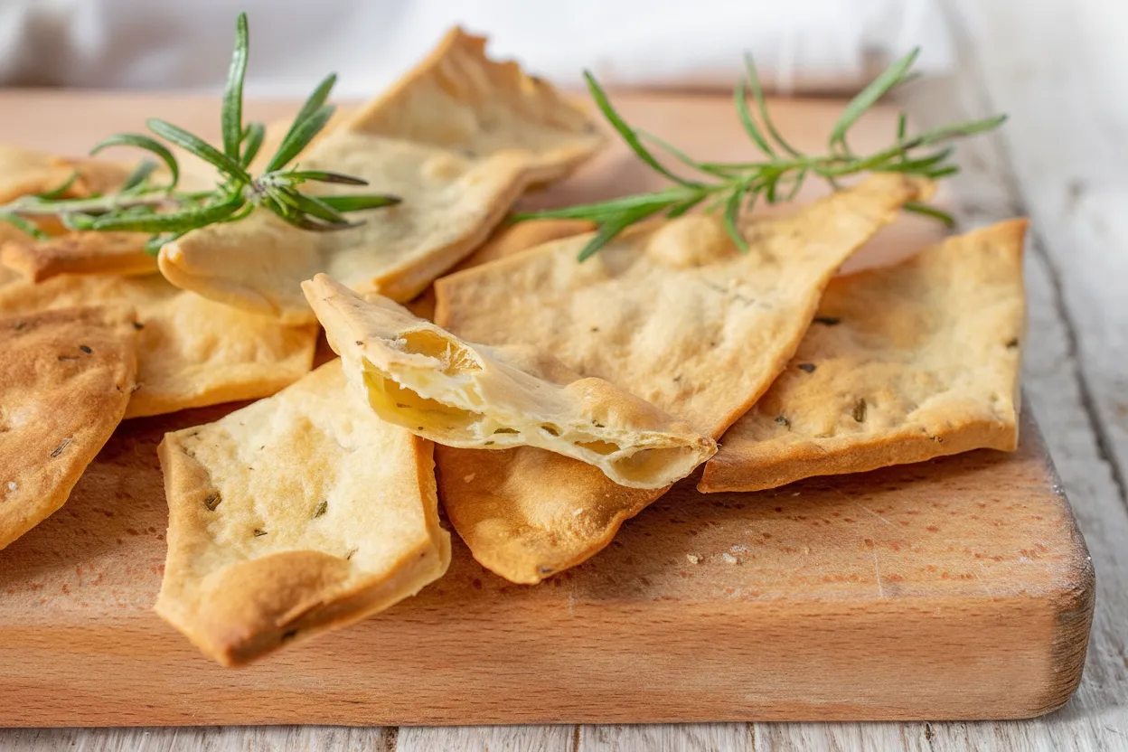 Crackers al rosmarino