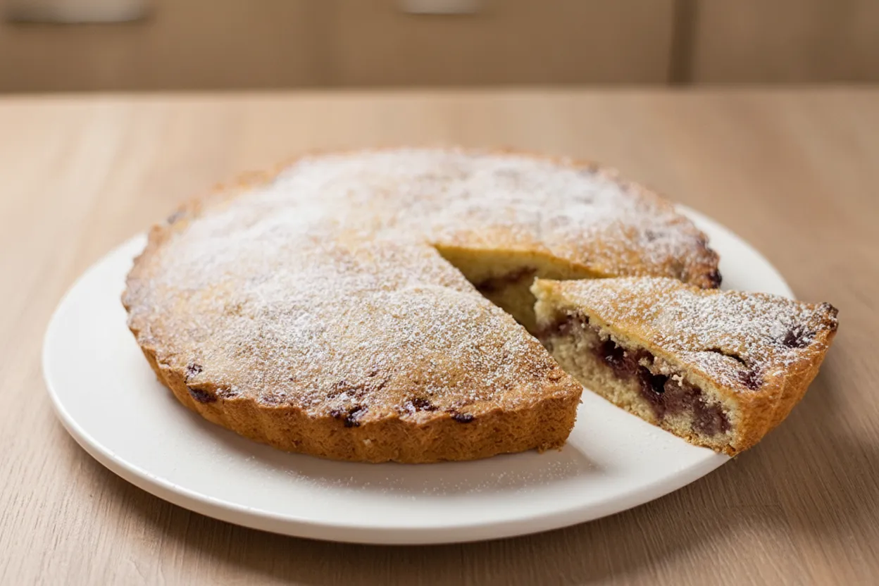 Crostata morbida con marmellata