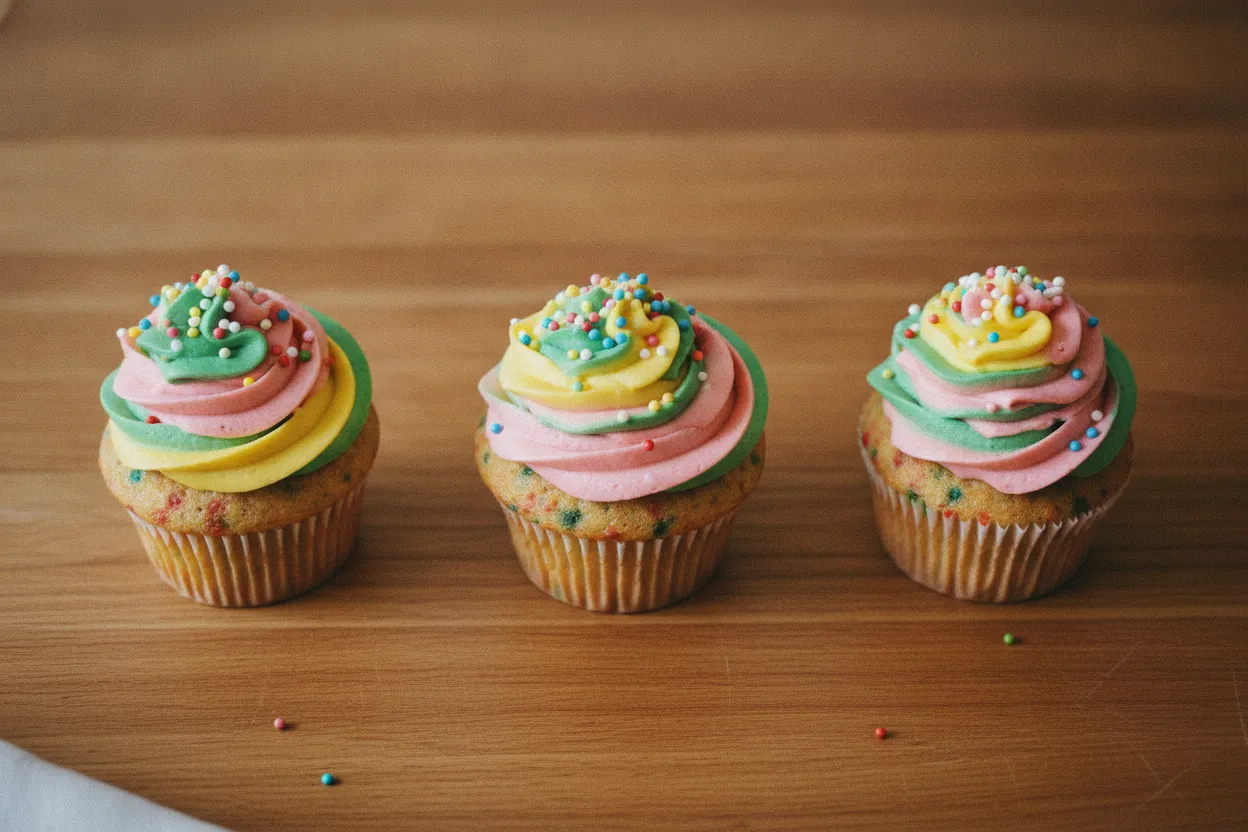 Cupcake arcobaleno