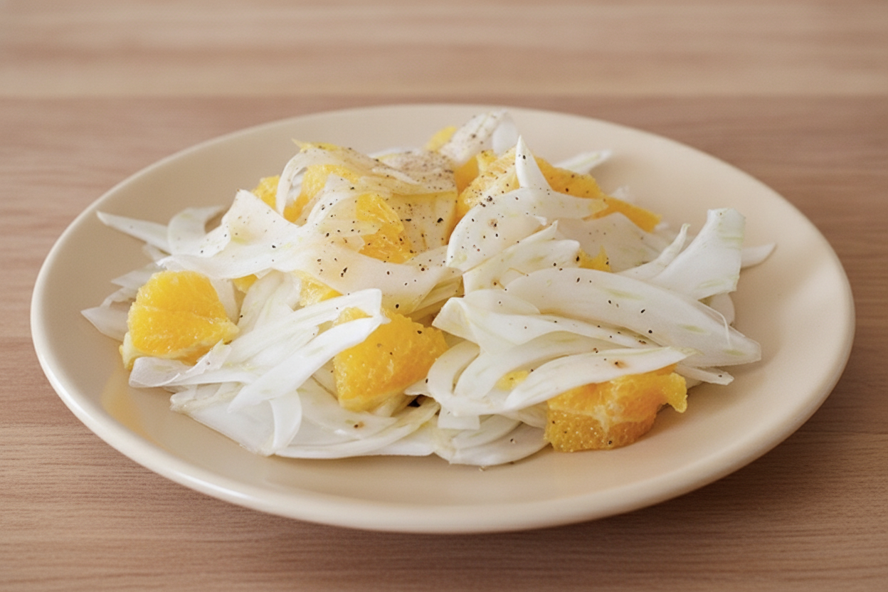 Insalata di finocchi e arance