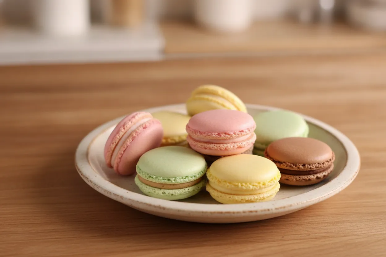 Macarons francesi in quattro gusti