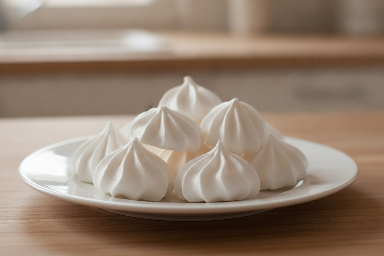Meringhe vegane senza uova (aquafaba)