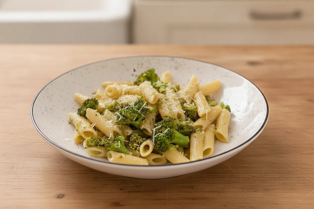 Pasta con broccoli e acciughe