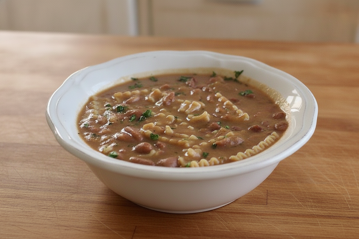 Pasta e fagioli velocissima