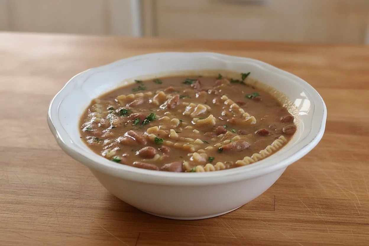 Pasta e fagioli velocissima