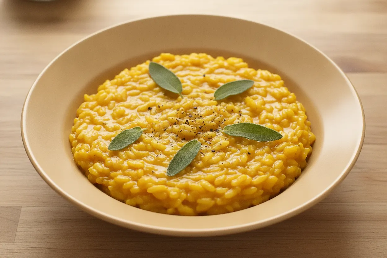 Riso semplice alla zucca