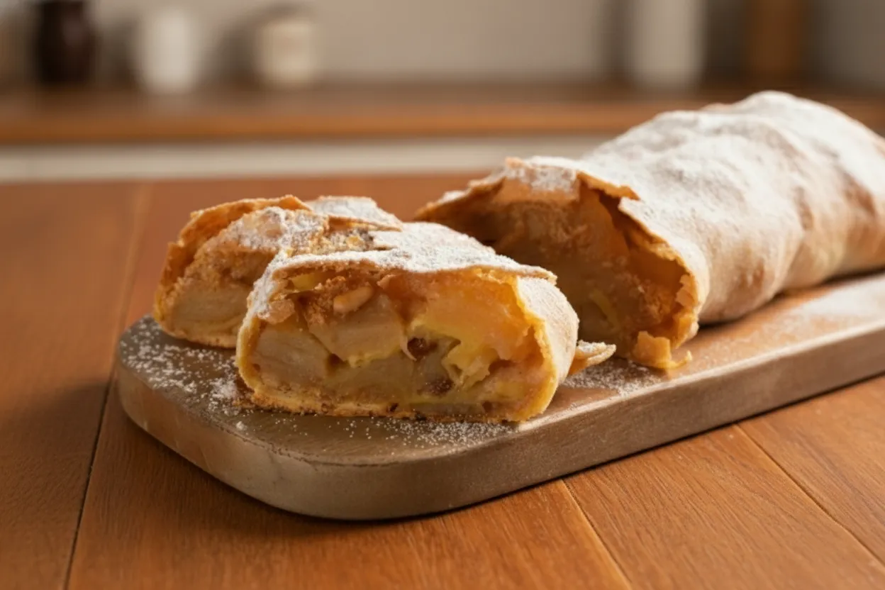 Strudel di mele delle Dolomiti