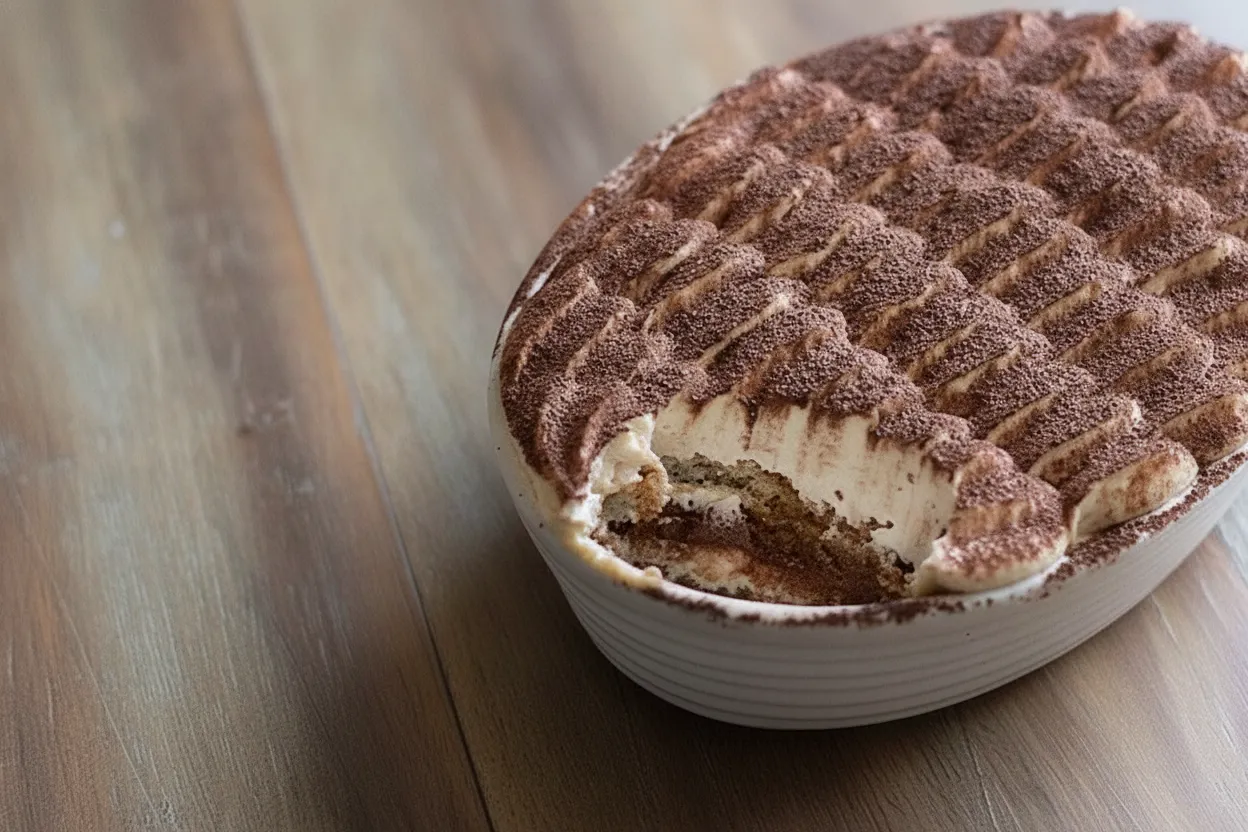 Tiramisù alla Nutella senza uova