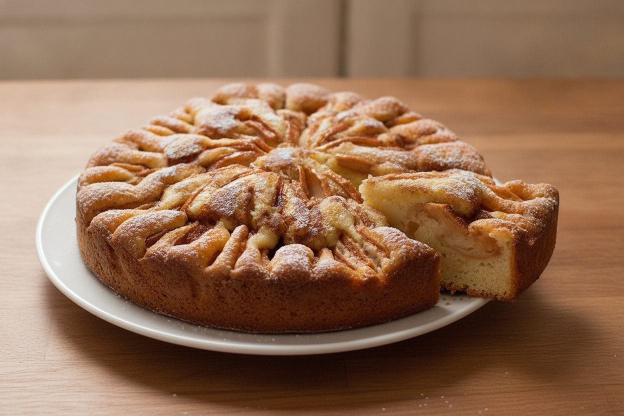 Torta di mele sofficissima