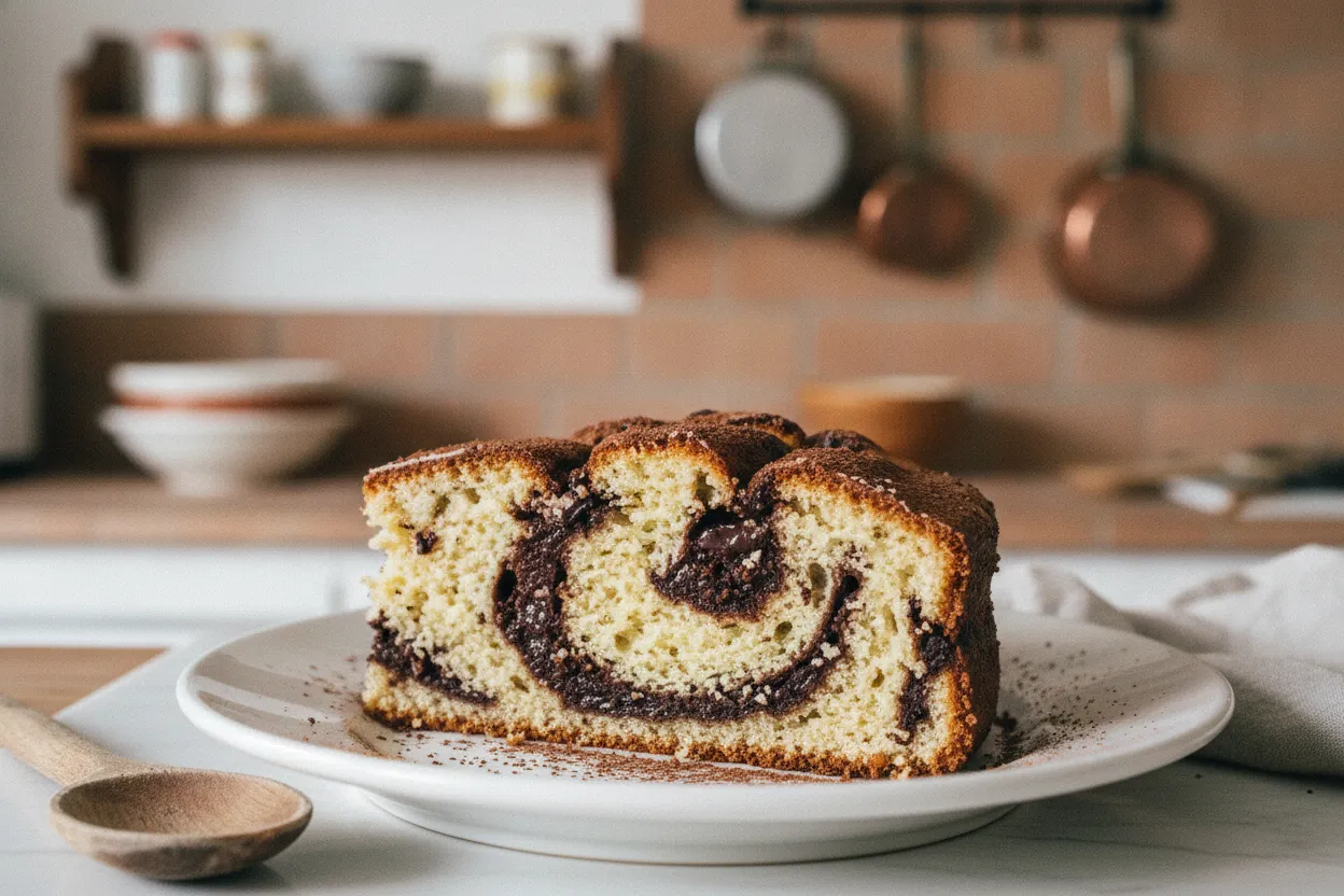 Torta di ricotta e cioccolato