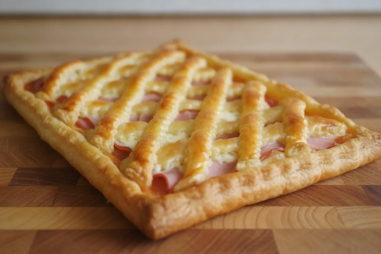 Torta salata cotto e stracchino